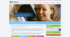 Desktop Screenshot of oxfordbusiness.co.uk